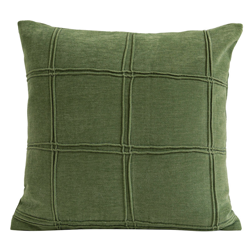 Buy farmhouse furniture Chloeros | Green Textured Mediterranean Sofa Throw Pillows - Modern Cottage Farmhouse Furniture