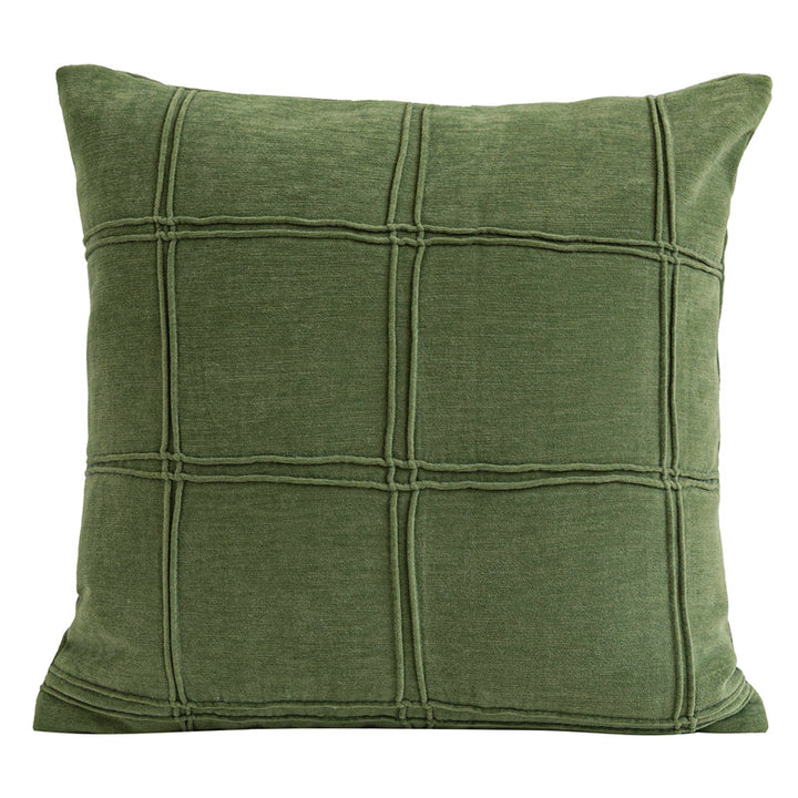 Buy farmhouse furniture Chloeros | Green Textured Mediterranean Sofa Throw Pillows - Modern Cottage Farmhouse Furniture