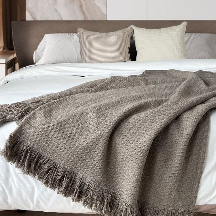 Buy farmhouse furniture Russet Meadow | Modern Farmhouse Cottage Throw Blanket - Modern Cottage Farmhouse Furniture