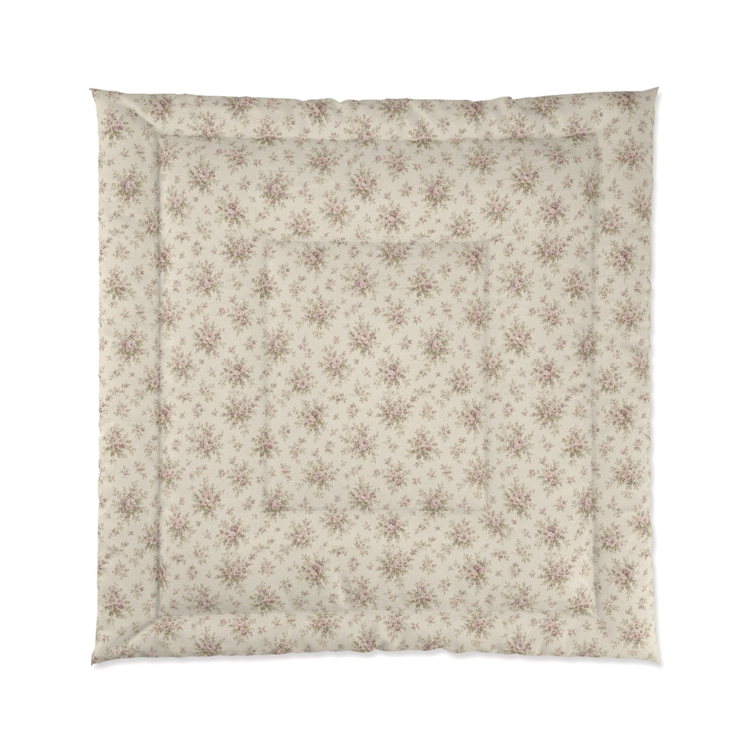 Vintage Rosewood Floral Comforter — By. Artisan Blooms