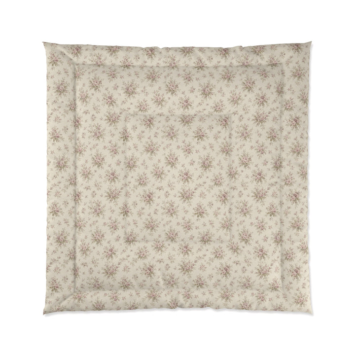 Vintage Rosewood Floral Comforter — By. Artisan Blooms