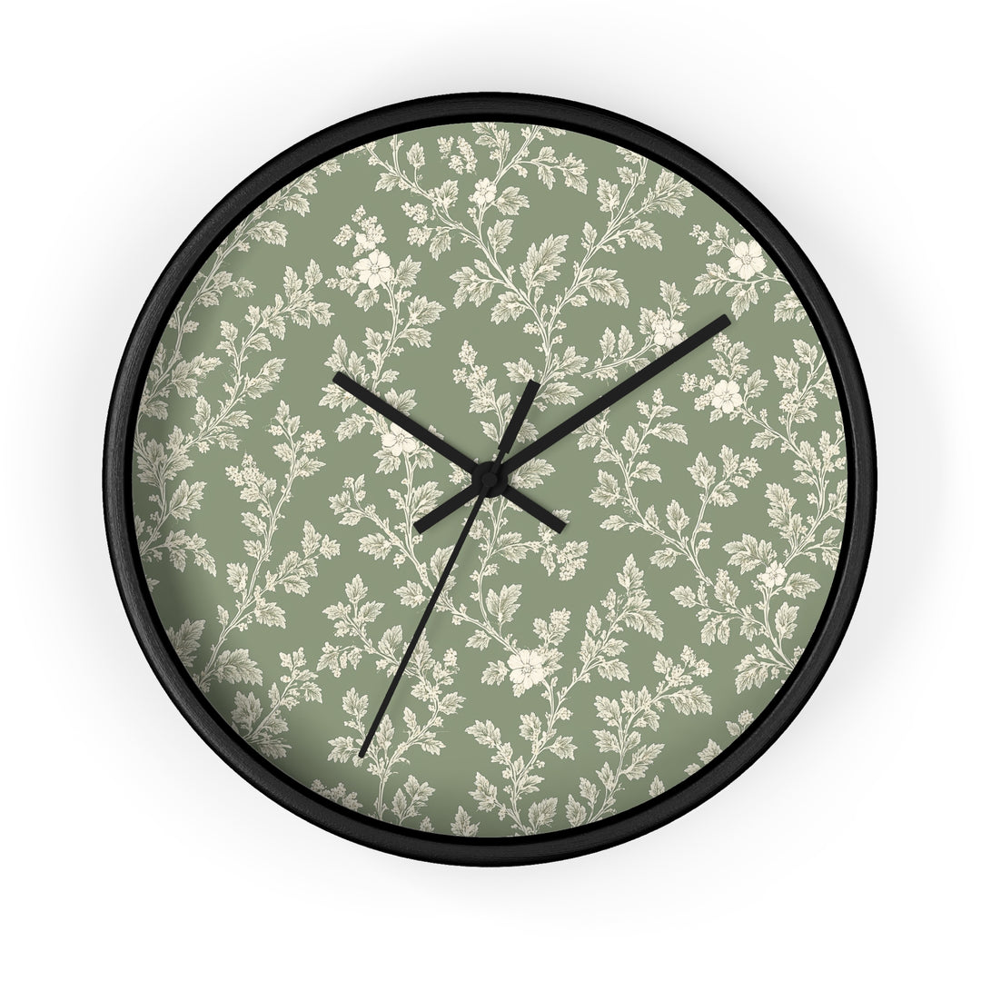 Buy farmhouse furniture Sage &amp; Cream Wall Clock — By. Artisan Blooms - Modern Cottage Farmhouse Furniture