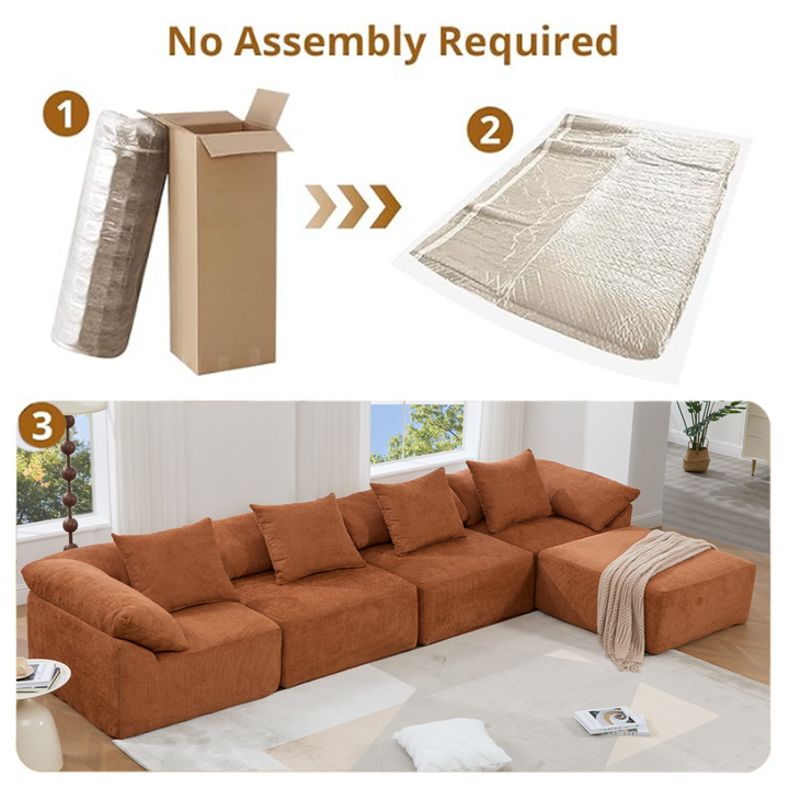 Buy farmhouse furniture The Harvest House | Modern Farmhouse Crimson L Shaped Modular Sectional Sofa - Modern Cottage Farmhouse Furniture