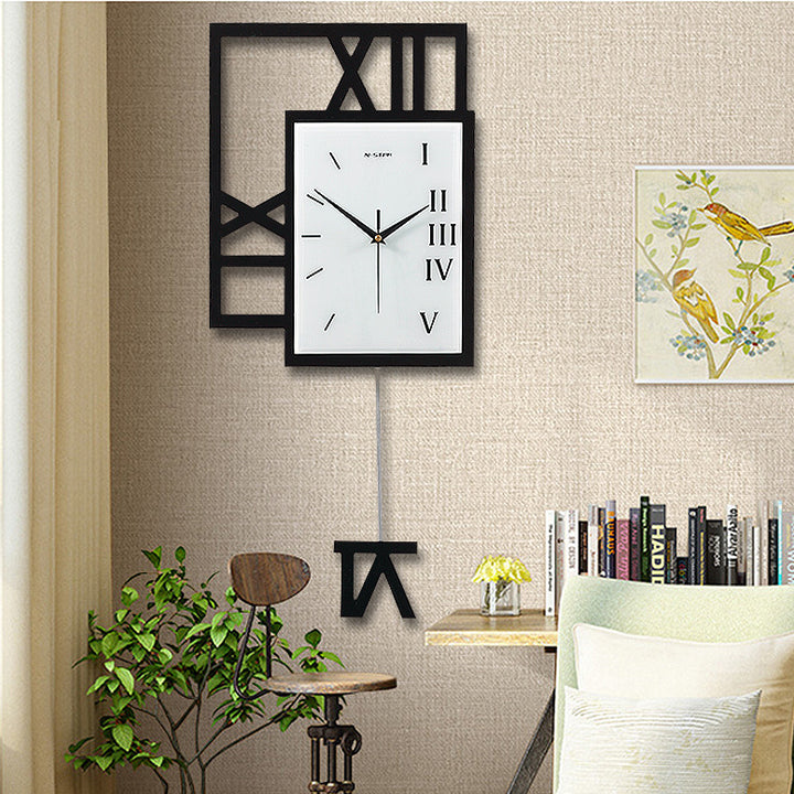 Buy farmhouse furniture Toscana | Italian Modern Swinging Wall Clock - Modern Cottage Farmhouse Furniture