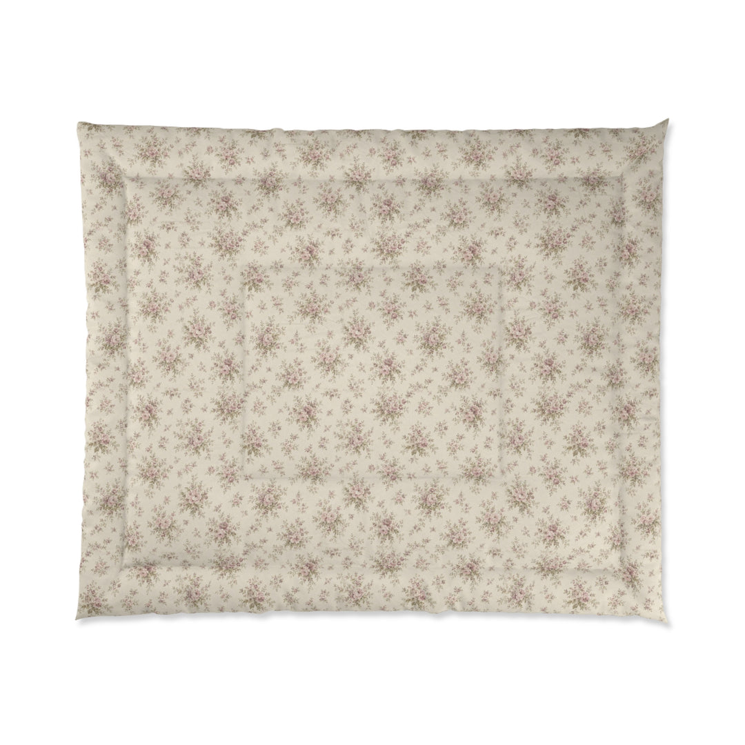 Vintage Rosewood Floral Comforter — By. Artisan Blooms