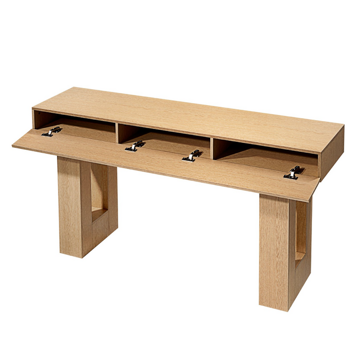 Buy farmhouse furniture Large Burlywood Mediterranean Farmhouse Foyer Farmhouse Table - Modern Cottage Farmhouse Furniture