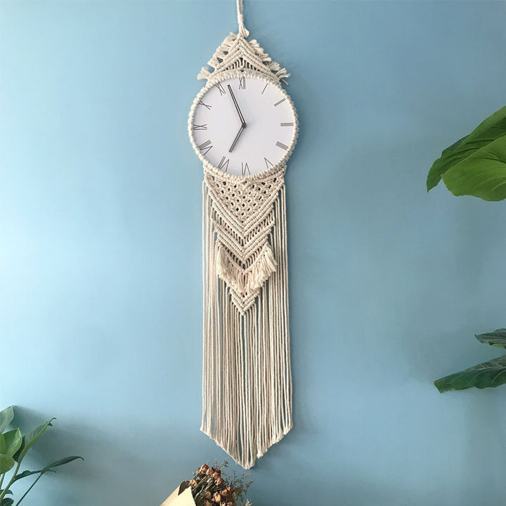 Buy farmhouse furniture Boho Tapestry Wall Clock - Modern Cottage Farmhouse Furniture