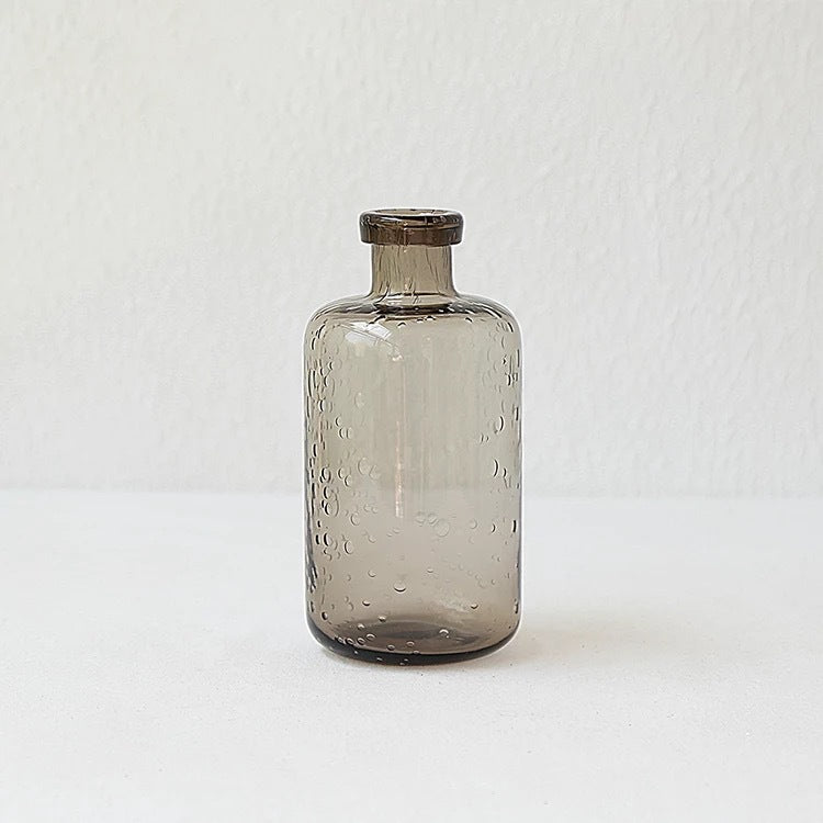 Buy farmhouse furniture Vasì | Brown Teal Mediterranean Modern Glass Vase Home - Modern Cottage Farmhouse Furniture