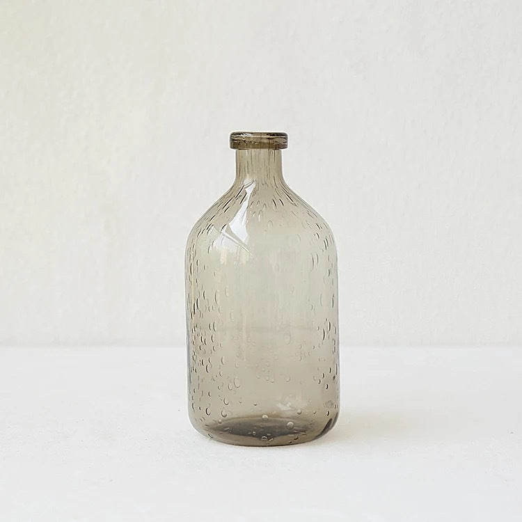 Buy farmhouse furniture Vasì | Brown Teal Mediterranean Modern Glass Vase Home - Modern Cottage Farmhouse Furniture