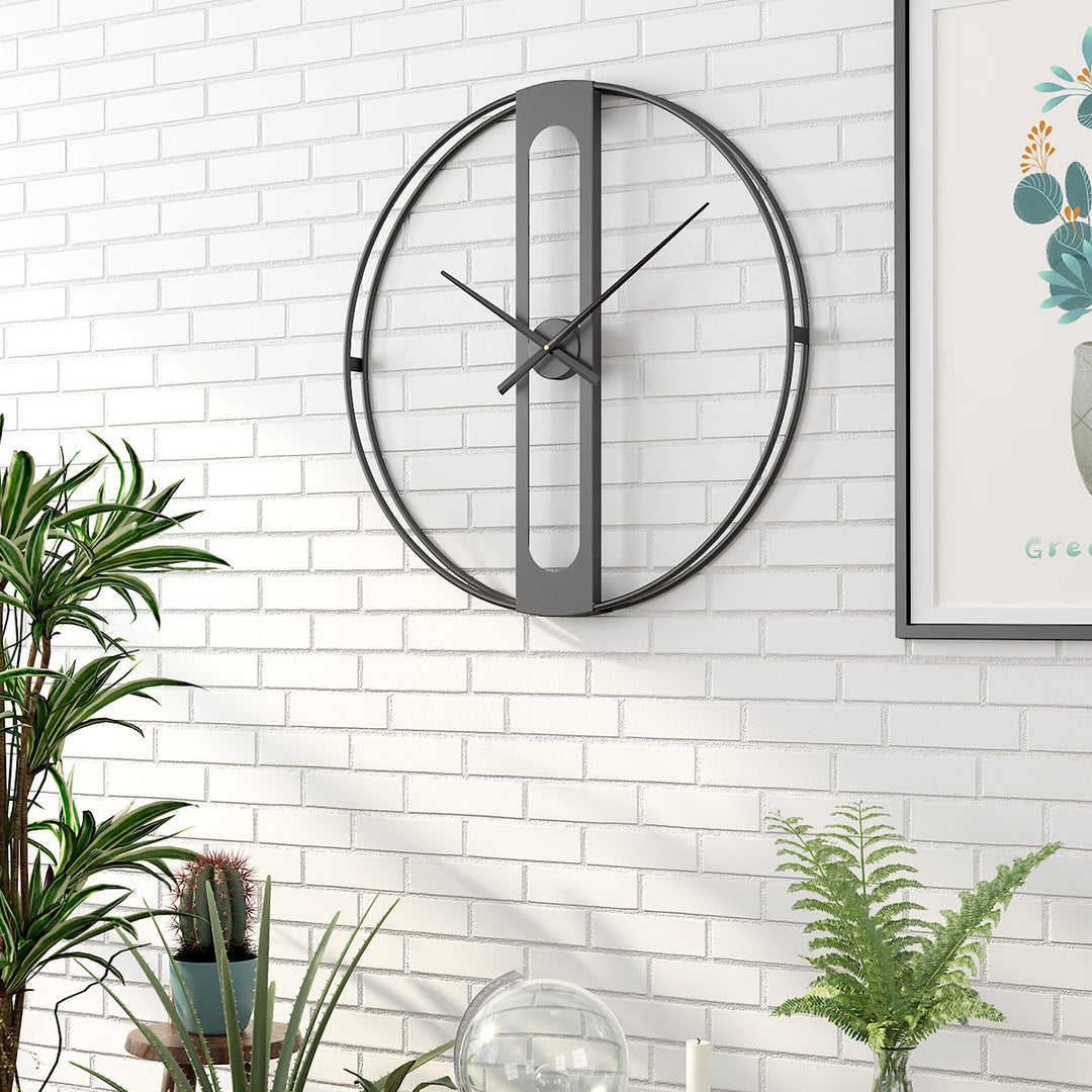Buy farmhouse furniture Villa Aurelia Large Modern Mediterranean Luxury Clock - Modern Cottage Farmhouse Furniture