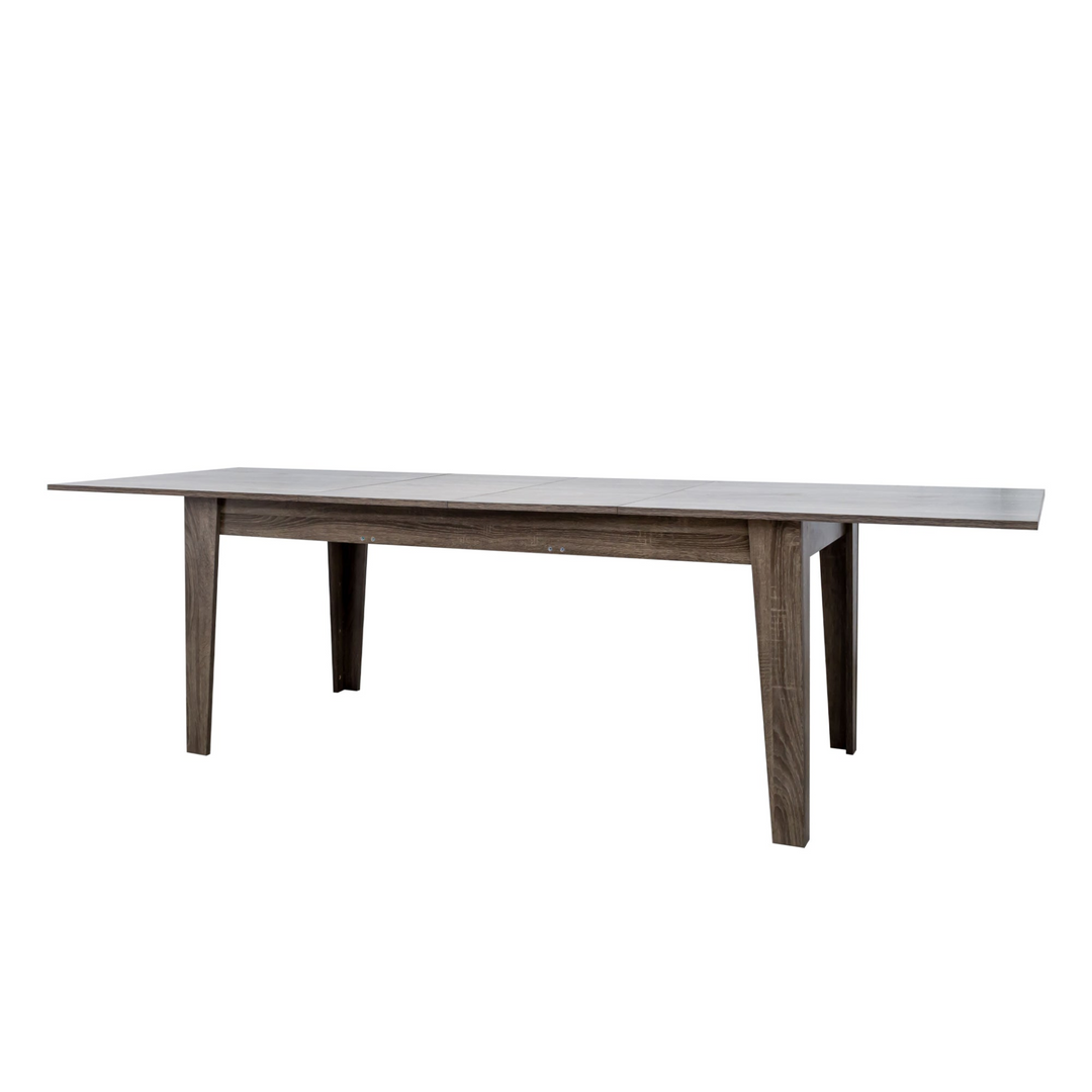 Buy farmhouse furniture Large Oak Contemporary Wooden Extendable Dining Table - Modern Cottage Farmhouse Furniture