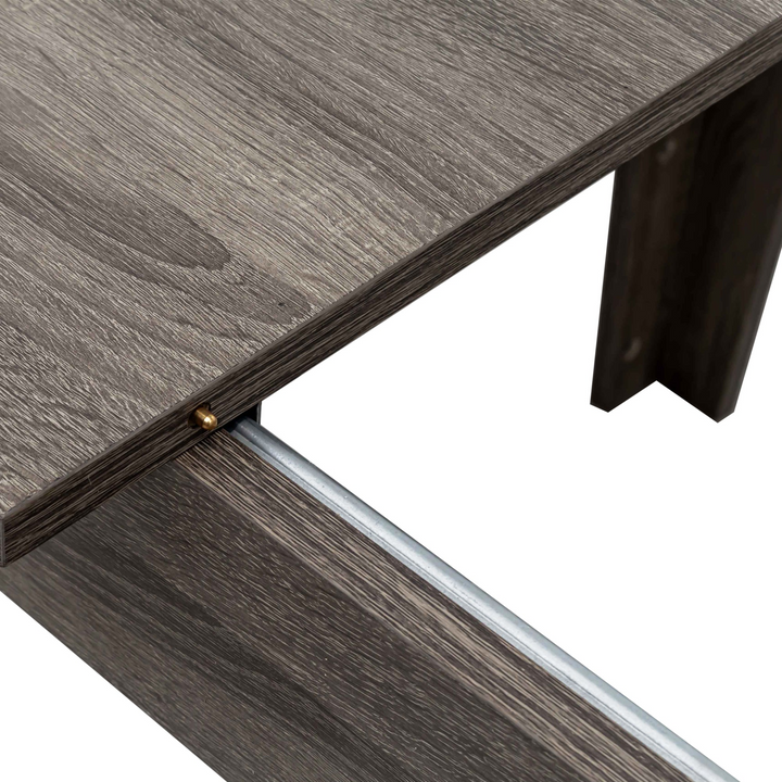 Buy farmhouse furniture Large Oak Contemporary Wooden Extendable Dining Table - Modern Cottage Farmhouse Furniture