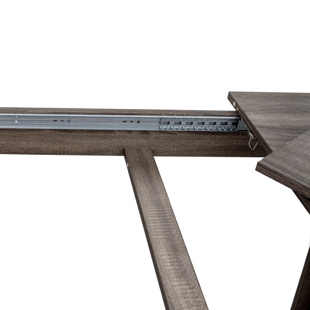 Buy farmhouse furniture Large Oak Contemporary Wooden Extendable Dining Table - Modern Cottage Farmhouse Furniture