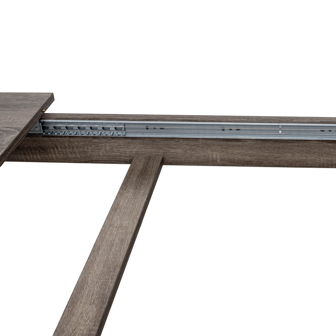 Buy farmhouse furniture Large Oak Contemporary Wooden Extendable Dining Table - Modern Cottage Farmhouse Furniture