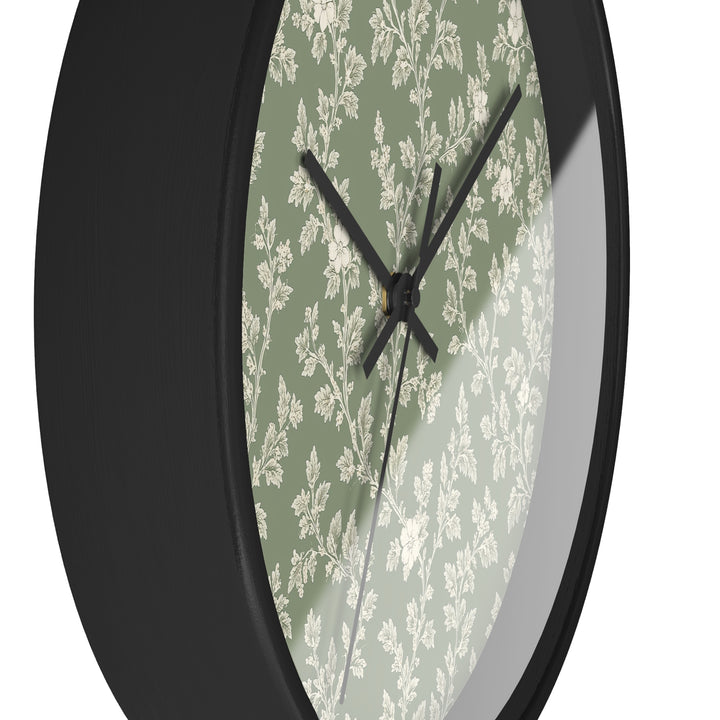 Buy farmhouse furniture Sage &amp; Cream Wall Clock — By. Artisan Blooms - Modern Cottage Farmhouse Furniture