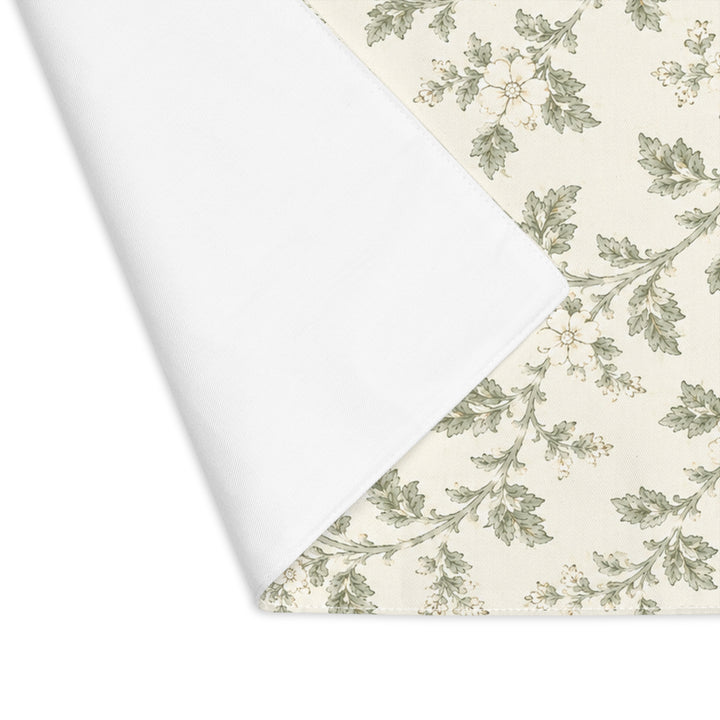 Buy farmhouse furniture Botanical Ivy Placemat — Green Vintage Leaf Table Mat - Modern Cottage Farmhouse Furniture