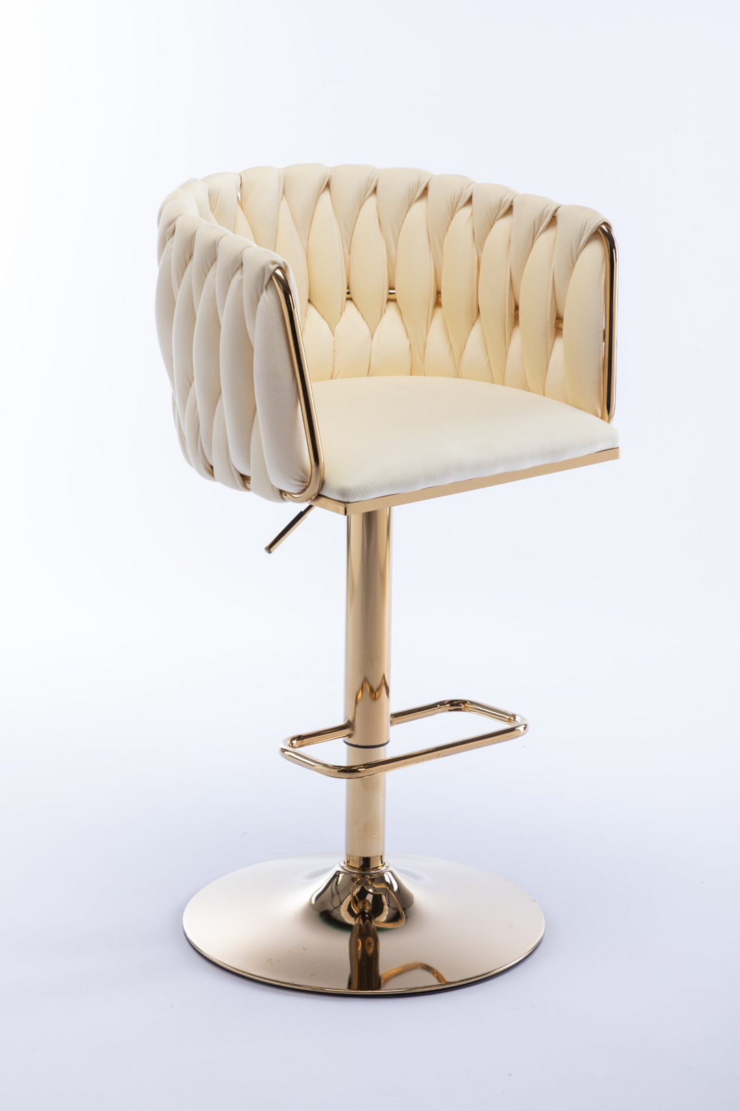 Buy farmhouse furniture Siena Oro Mediterranean Leather Bar Stools – Set of 2 - Modern Cottage Farmhouse Furniture