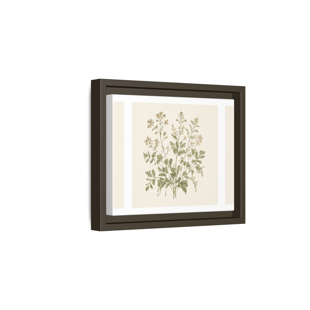 Sage &amp; Cream Framed Canvas Wall Art