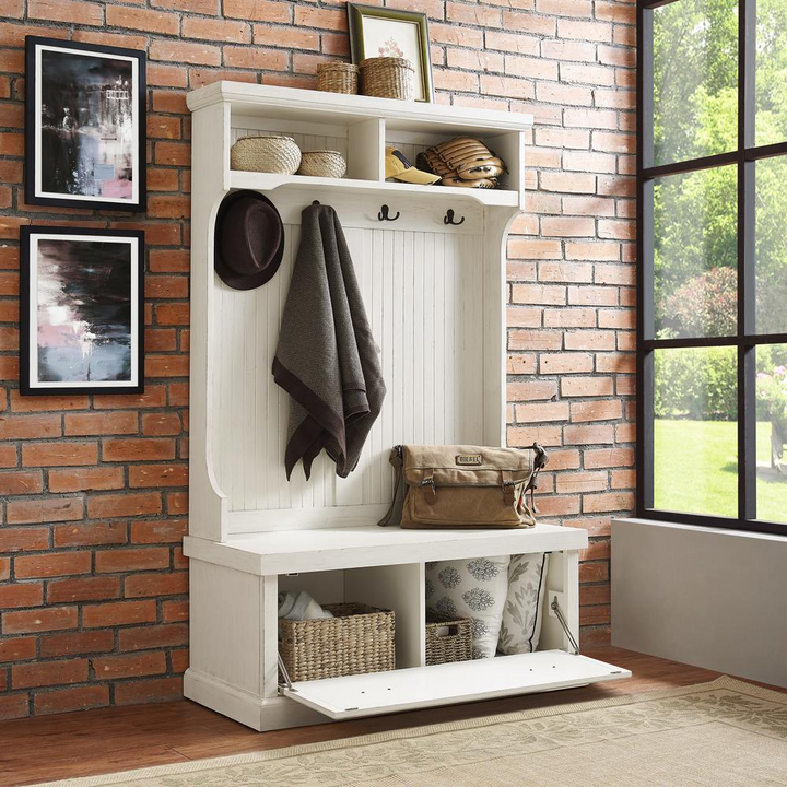 Buy farmhouse furniture Seaside Modern Farmhouse Cottage Coat Rack Mudroom Cabinet - Modern Cottage Farmhouse Furniture