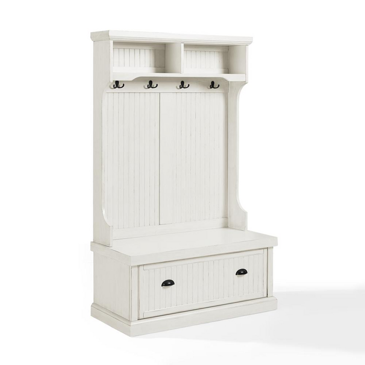 Buy farmhouse furniture Seaside Modern Farmhouse Cottage Coat Rack Mudroom Cabinet - Modern Cottage Farmhouse Furniture