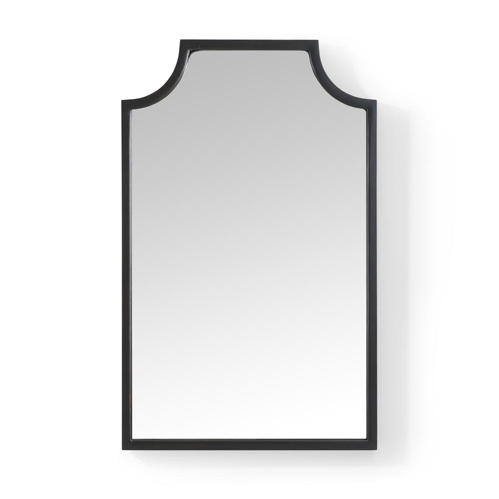Buy farmhouse furniture Aimee Bathroom Mirror | Oil-Rubbed Bronze Pagoda Frame | Farmhouse Wall Mirror - Modern Cottage Farmhouse Furniture