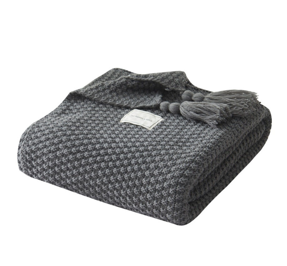 Buy farmhouse furniture Ranchwood | Modern Farmhouse Cottage Throw Blanket - Modern Cottage Farmhouse Furniture