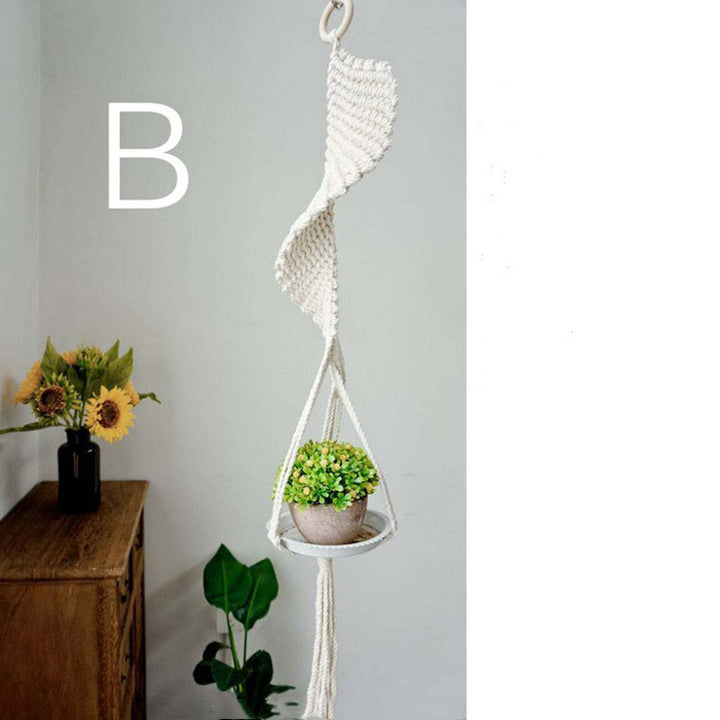 Buy farmhouse furniture Boho Plant Hanging Spider Plant Net Bag Decoration - Modern Cottage Farmhouse Furniture