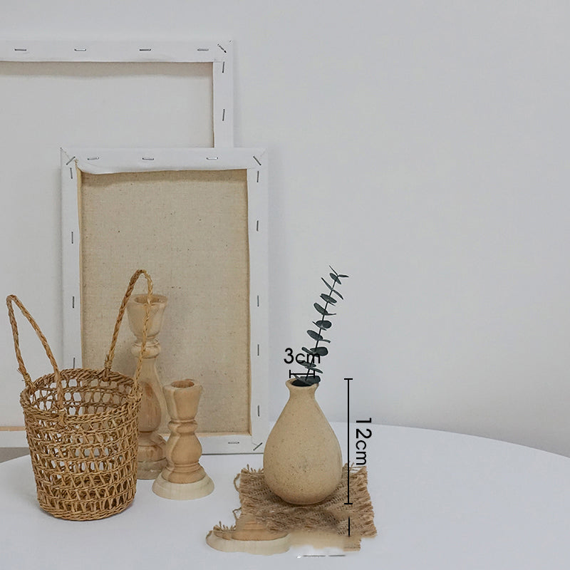 Buy farmhouse furniture Contemporary European Tiny Cottage Farmhouse Wooden Vases - Modern Cottage Farmhouse Furniture