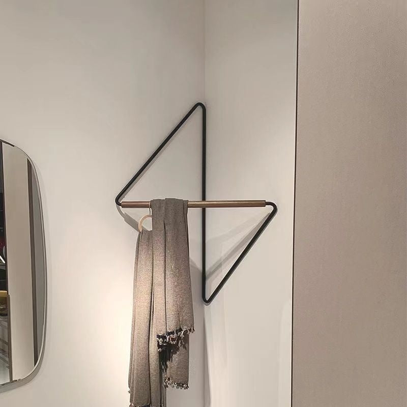 Buy farmhouse furniture Steel Minimalist Greek Modern Towel Clothes Hanger - Modern Cottage Farmhouse Furniture