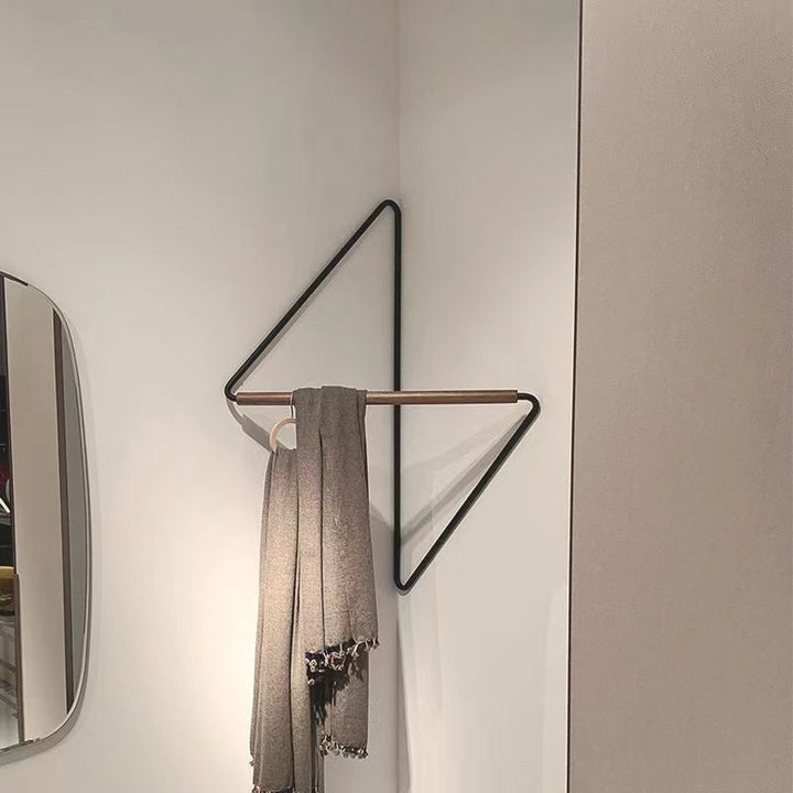Buy farmhouse furniture Steel Minimalist Greek Modern Towel Clothes Hanger - Modern Cottage Farmhouse Furniture
