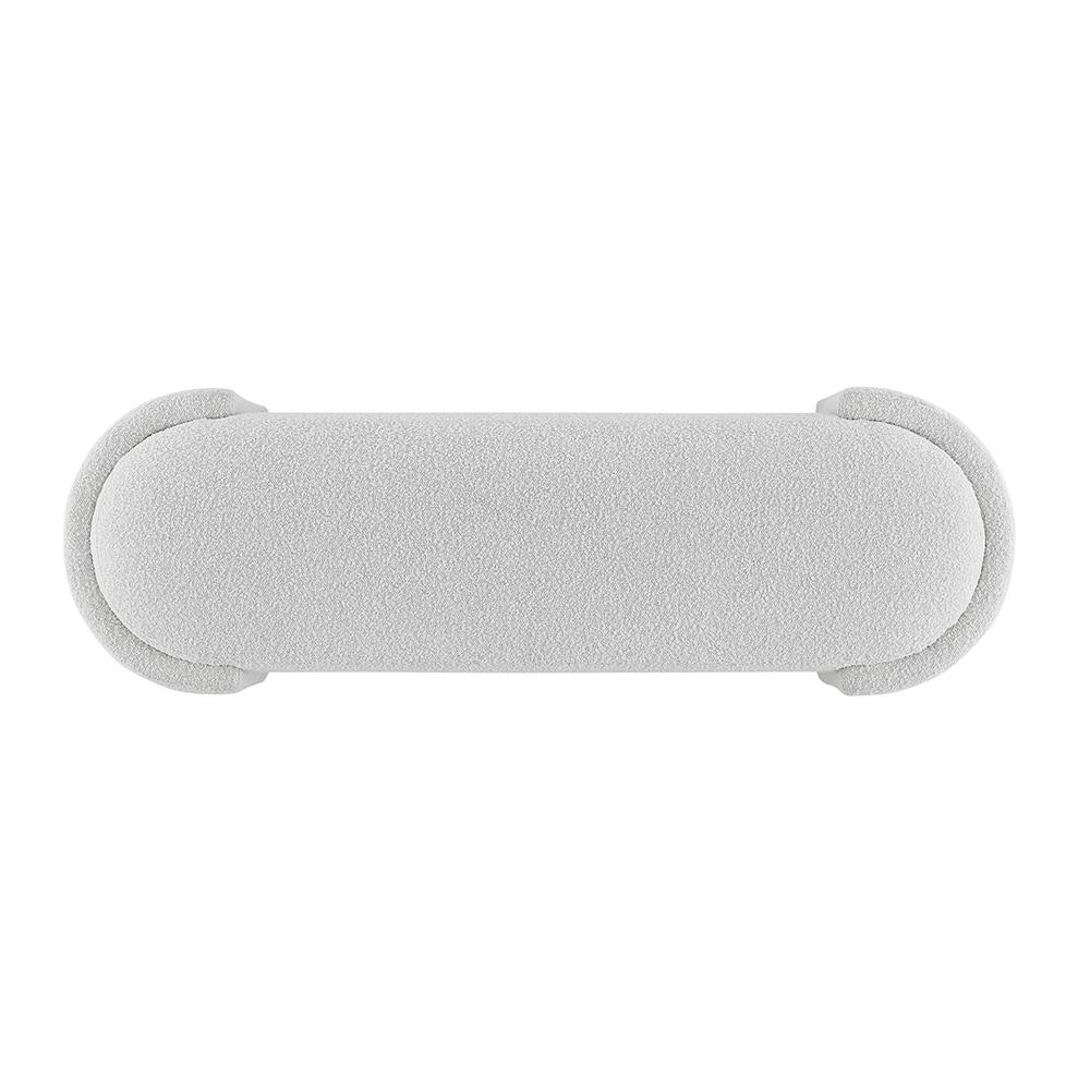 Buy farmhouse furniture Felicia Fabric Bench - Modern Cottage Farmhouse Furniture