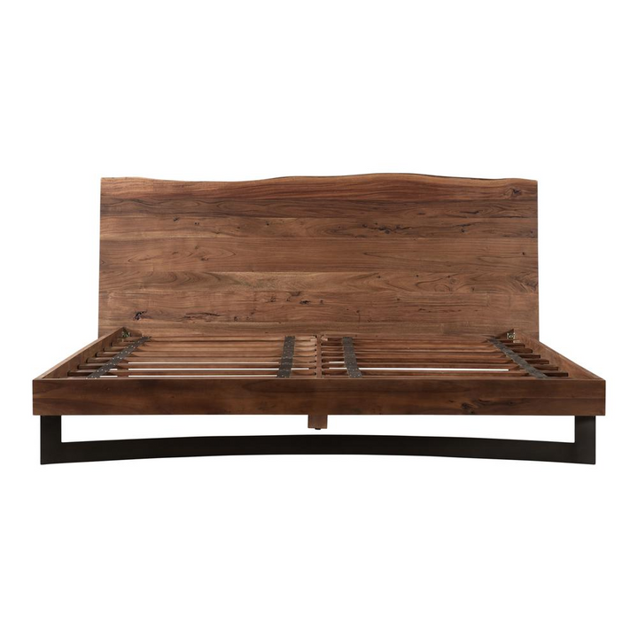 Buy farmhouse furniture Bent King Size Mediterranean Farmhouse Bed - Modern Cottage Farmhouse Furniture