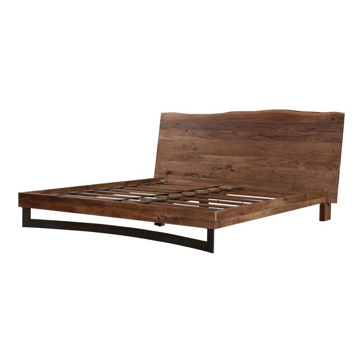 Buy farmhouse furniture Bent King Size Mediterranean Farmhouse Bed - Modern Cottage Farmhouse Furniture