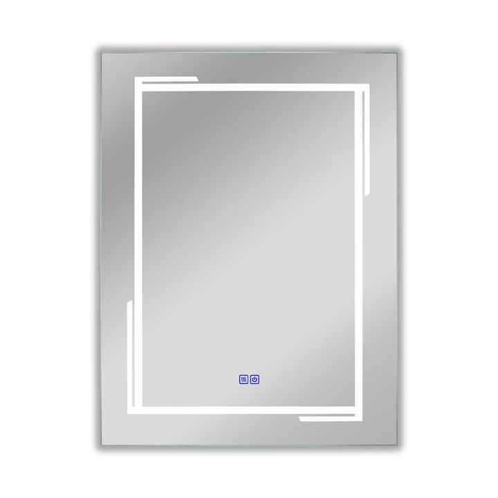 Buy farmhouse furniture Luminosity Backlit LED Vanity Mirror | 32" Rectangular, Touch Screen, 3 Color Temps - Modern Cottage Farmhouse Furniture