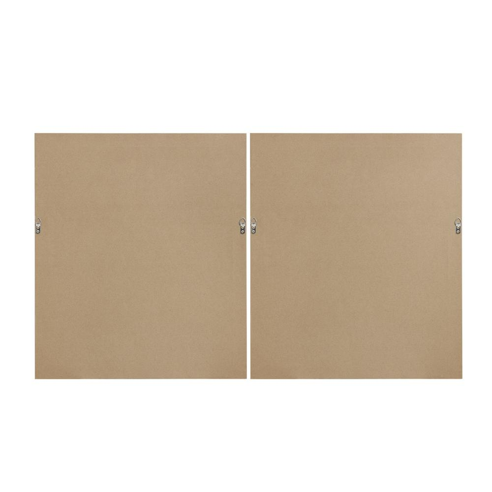 Buy farmhouse furniture White Textured Abstract 2-piece Framed Canvas Wall Art Set - Modern Cottage Farmhouse Furniture