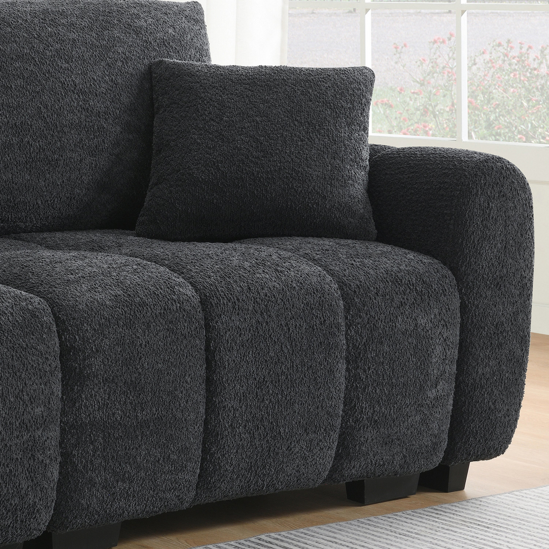 Buy farmhouse furniture The La Riviera Modular Mediterranean Sectional Sofa with Movable Ottoman - Modern Cottage Farmhouse Furniture