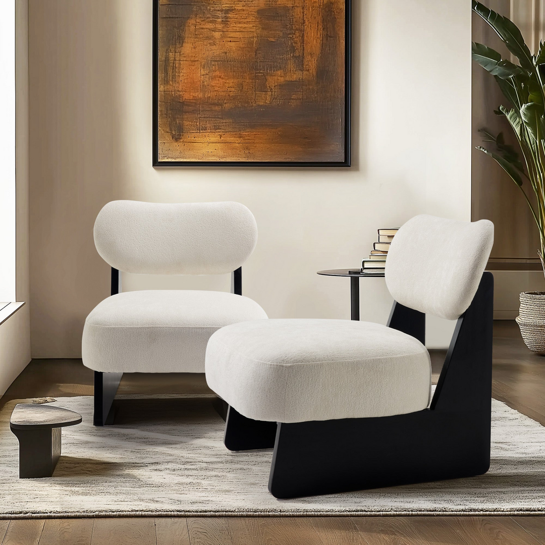 Buy farmhouse furniture Monaco Modern Farmhouse Contemporary Accent Chairs - Modern Cottage Farmhouse Furniture