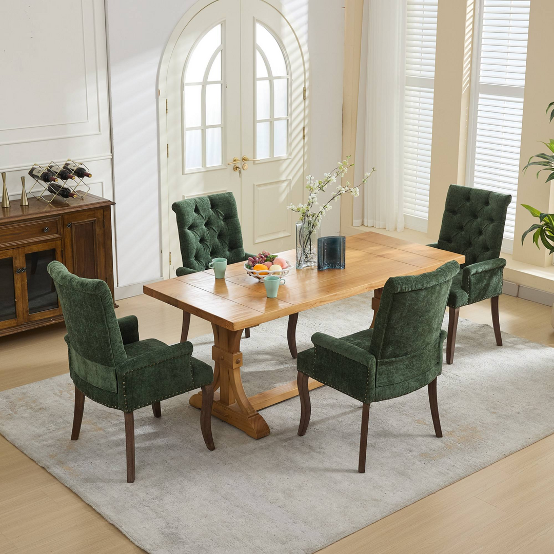Buy farmhouse furniture Capri Minimal Upholstered Mediterranean Contemporary Accent Chairs - Modern Cottage Farmhouse Furniture