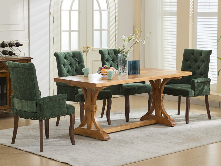 Buy farmhouse furniture Capri Minimal Upholstered Mediterranean Contemporary Accent Chairs - Modern Cottage Farmhouse Furniture