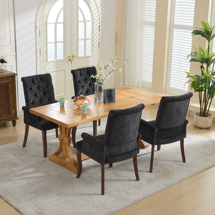 Buy farmhouse furniture Capri Minimal Upholstered Mediterranean Contemporary Accent Chairs - Modern Cottage Farmhouse Furniture