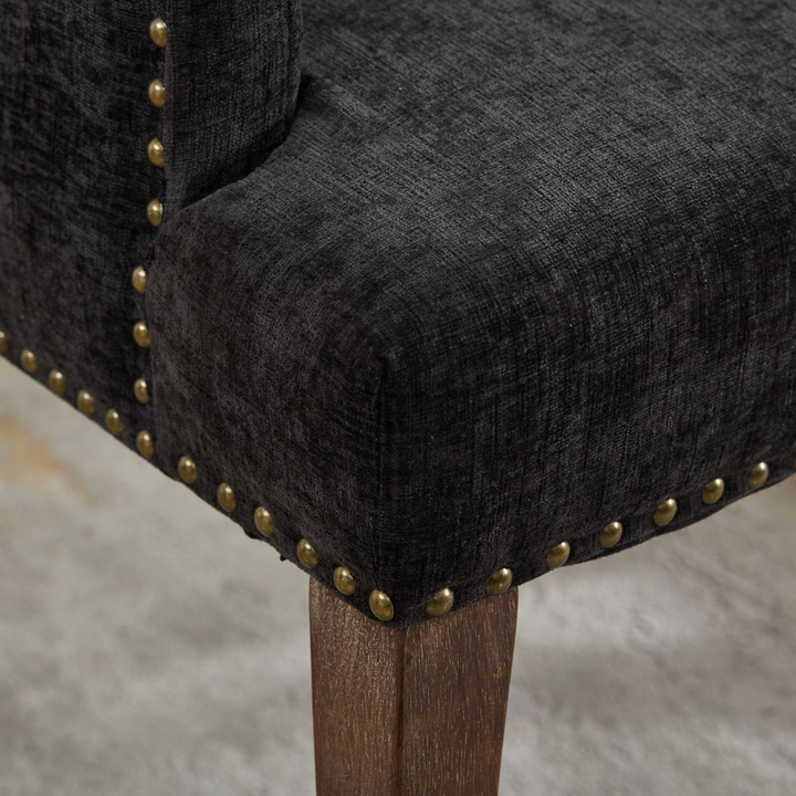 Buy farmhouse furniture Capri Minimal Upholstered Mediterranean Contemporary Accent Chairs - Modern Cottage Farmhouse Furniture
