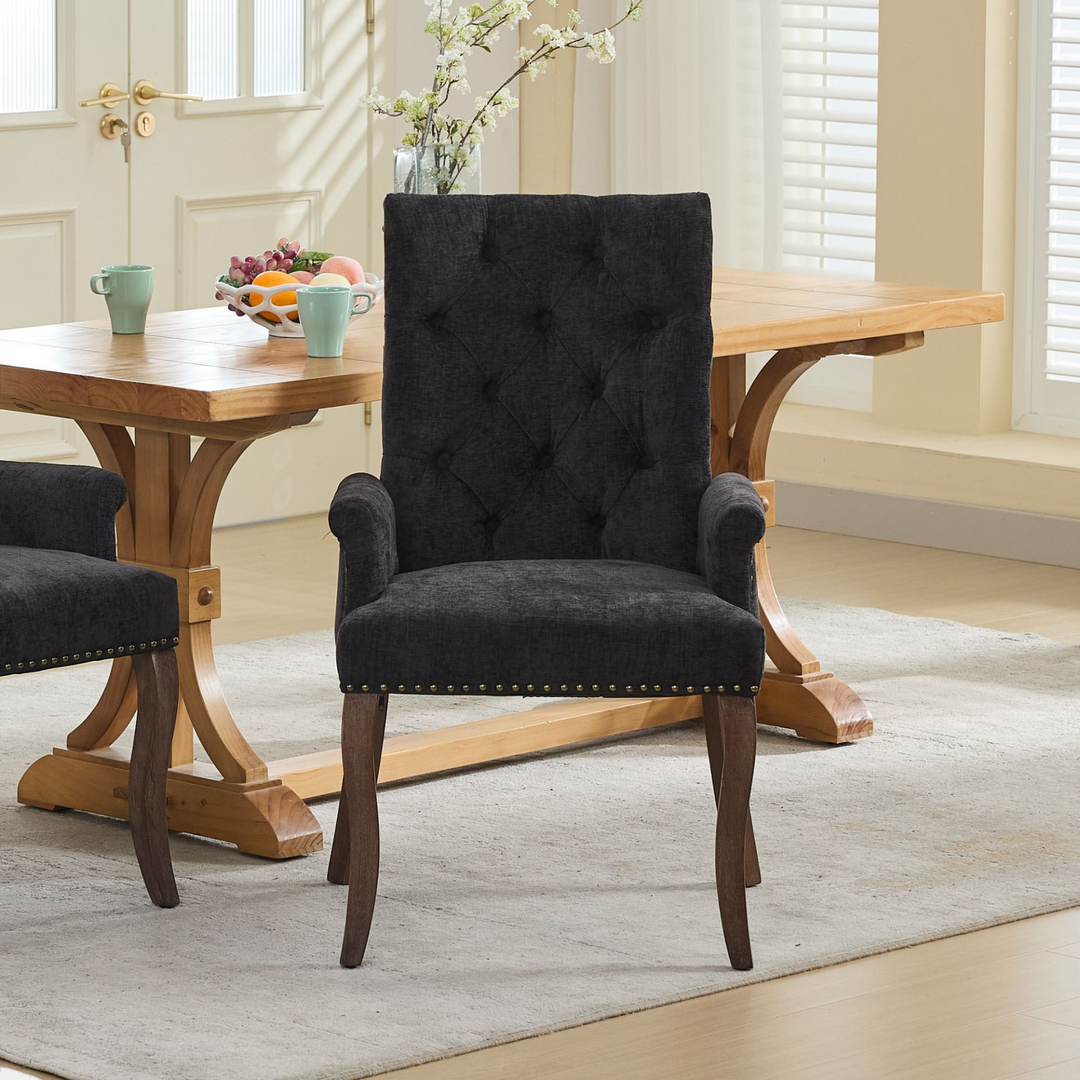 Buy farmhouse furniture Capri Minimal Upholstered Mediterranean Contemporary Accent Chairs - Modern Cottage Farmhouse Furniture
