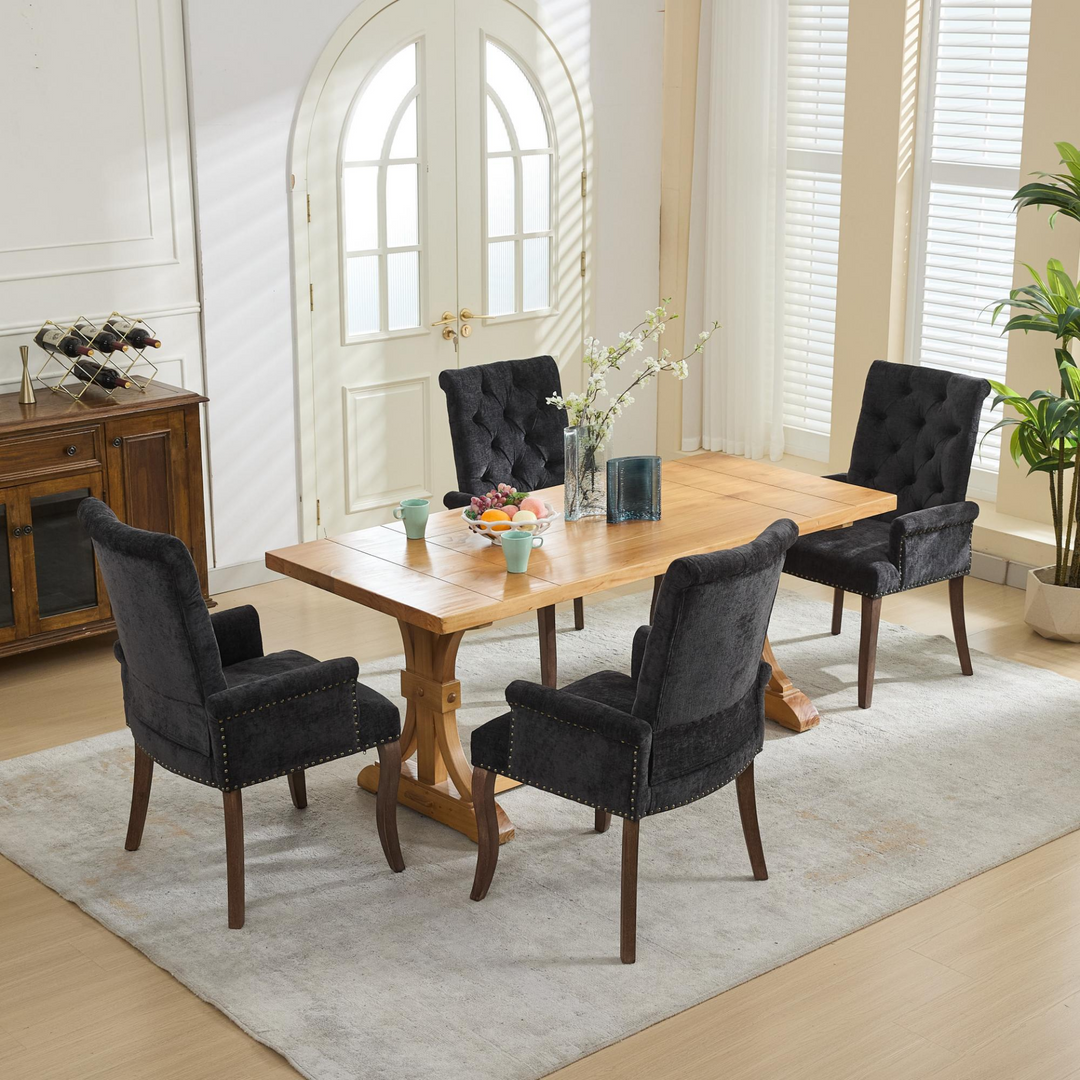 Buy farmhouse furniture Capri Minimal Upholstered Mediterranean Contemporary Accent Chairs - Modern Cottage Farmhouse Furniture