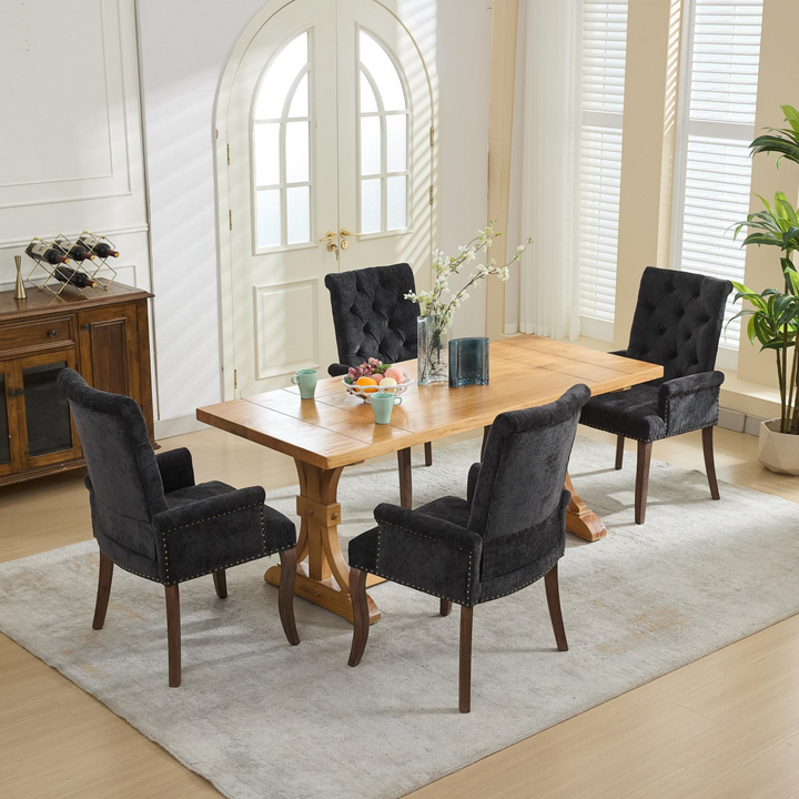 Buy farmhouse furniture Capri Minimal Upholstered Mediterranean Contemporary Accent Chairs - Modern Cottage Farmhouse Furniture
