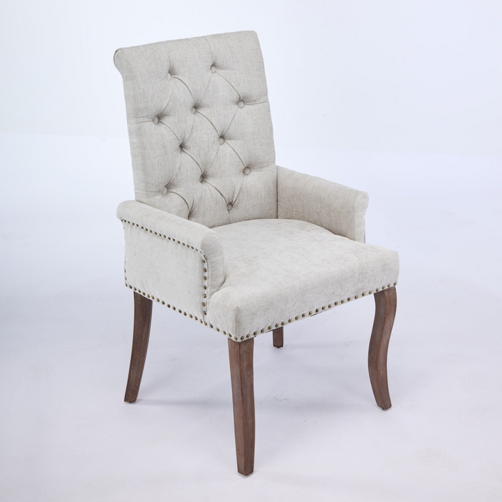 Buy farmhouse furniture Capri Minimal Upholstered Mediterranean Contemporary Accent Chairs - Modern Cottage Farmhouse Furniture