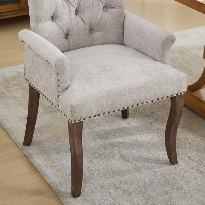 Buy farmhouse furniture Capri Minimal Upholstered Mediterranean Contemporary Accent Chairs - Modern Cottage Farmhouse Furniture