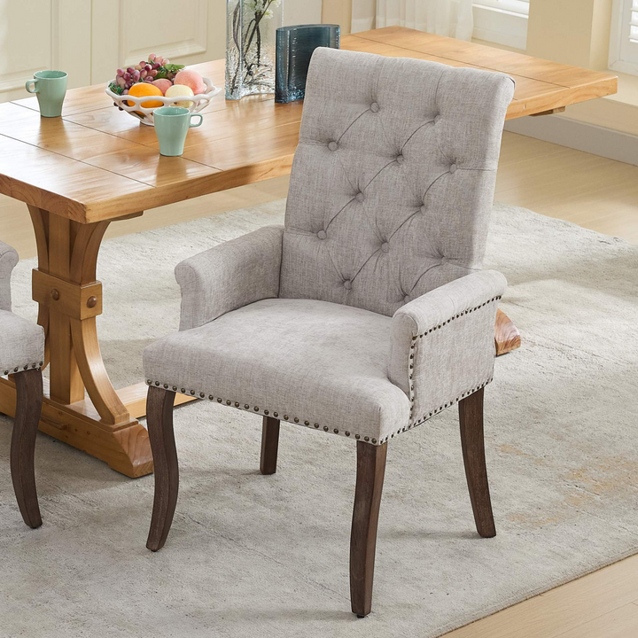Buy farmhouse furniture Capri Minimal Upholstered Mediterranean Contemporary Accent Chairs - Modern Cottage Farmhouse Furniture