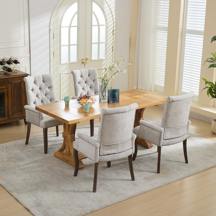 Buy farmhouse furniture Capri Minimal Upholstered Mediterranean Contemporary Accent Chairs - Modern Cottage Farmhouse Furniture