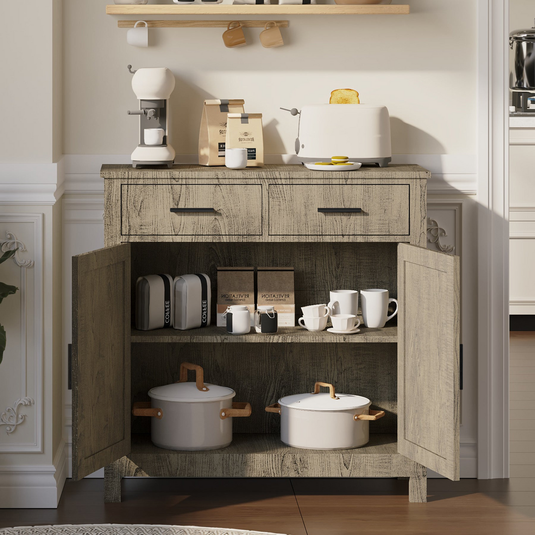 Buy farmhouse furniture Modern Farmhouse Foyer with 2 Drawers and 2 Doors for Versatile Home Organization - Modern Cottage Farmhouse Furniture