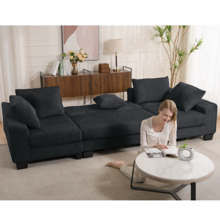 Buy farmhouse furniture The Apuovia • Oversize European Farmhouse Style Sleeper Sofa Bed Coach - Modern Cottage Farmhouse Furniture